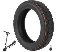VOLOHAS 10 x 2,30-6,5 Pneus Tubeless Tout-terrain pour Accessoires de Scooter Électrique NIU KQi2/KQi2 Pro Avant/Arrière Pneu Sous Vide Résistant à l'Usure Anti-dérapant Pneu Épais de Remplacement