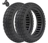 VOLOHAS 10x2,5-7 Pneu Plein pour Xiaomi 4 Pro/4Pro Plus/4Pro Max Trottinette électrique Pneu de Rechange Complet en Nid d'Abeille - Antidérapant