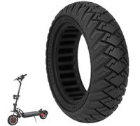 VOLOHAS 10x2,7-6,5 Pneus Pleins pour Kugoo G-Booster/KuKirin G3/KuKirin G2 Master/Dualtron 3 Trottinette électrique Pneus de Rechange en Caoutchouc Plein Antidérapants,Anti-Crevaison,Anti-Explosion