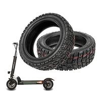 VOLOHAS 10x2,75-6,5/10x2,7-6,5 Pneu sans Chambre à Air pour KuKirin G3/KuKirin G2 Master/Speedway 5/Dualtron 3/Kugoo G Booster/Hitway H5 Trottinette électrique Pneu de Remplacement Anti-Dérapant
