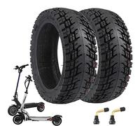 VOLOHAS 10x2,75-6,5 Pneu sans Chambre à Air pour KuKirin G3, KuKirin G2 Master Pneu de Remplacement pour Speedway 5 Dualtron 3 Trottinette électrique Anti-dérapant Anti-crevaison (2 Pièces)