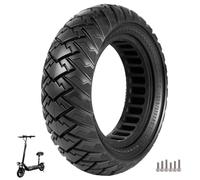 VOLOHAS 10x3/255x80(80/65-6) Pneu Plein pour Joyor y8-s/Joyor s5/Joyor S10-S/Kukirin G2 max/Kukirin G3 Pro/iENYRID M4Pro/iENYRID M4 PRO S+/Dualtron Zero 10X Trottinette électrique (Noir 1 PCS)