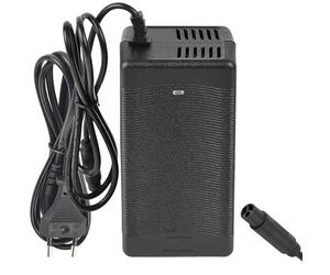 VOLOHAS 54,6 V 2 A Chargeur pour Kukirin G2 Pro(Nouvelle Version), Smartgyro Crossover Dual Max 2, Cecotec Bongo Z City/Mountain/Y65 Trottinettes électriques, Adaptateur Secteur Universel