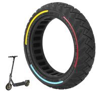 VOLOHAS 60/65-6,9 Pneu Plein pour Ninebot Max G2 G2D G2E G65 F3 F3 Pro Trottinette électrique pour Roue Arrière Uniquement, 10" Pneu Solide, Pneus de Rechange, Roues de Rechange Antidérapants