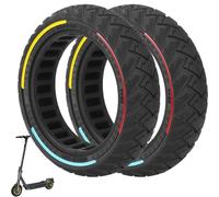 VOLOHAS 60/65-6,9 Pneu Plein pour Ninebot Max G2 G2D G2E G65 F3 F3 Pro Trottinette électrique pour Roue Arrière Uniquement, 10" Pneu Solide, Pneus de Rechange, Roues de Rechange Antidérapants