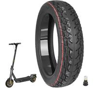 VOLOHAS 60/65-6,9 Pneu sans Chambre à Air pour Ninebot Max G2 G2D G2E G65 F3 F3 Pro Trottinette électrique - Pneus Arrière Résistants à l'Usure - Auto-Réparables - Pneus Tout-Terrain