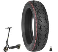 VOLOHAS 60/65-6,9 Pneu Sans Chambre à Air Tout-Terrain 10" pour Ninebot Max G2/G2D/G2 E/G65/F3/F3 Pro Trottinette électrique Pneu Arrière épais Remplacement de la Roue Arrière Uniquement (1 Pièce)