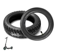 VOLOHAS 60/70-6,5 Pneu Sans Chambre à Air pour Xiaomi 5/5 Pro/5 Max, Chambre à Air Double épaisseur pour Ninebot Max G30/G30D/G30D2 Trottinette électrique, 10x2,5-6,5 Pneus de Route (1 jeu)