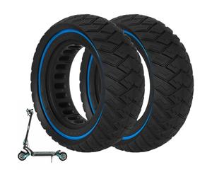 VOLOHAS 8,5 x 3 Pneu Plein pour KUKIRIN G2 Pro/Zero 9/Vsett 8/9/9+/Inokim Light 2/KUKIRIN X1, 8 1/2 x 3 Pneu Solide pour Trottinette électrique, Roues de Rechange en Caoutchouc Anti-Crevaison