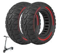 VOLOHAS 8,5 x 3 Roues de Rechange en Caoutchouc Plein - Pneu Solide Antidérapant pour Zero 9/Vsett 8/9/9+/Inokim Light 2/KUGOO KIRIN X1 Scooter Électrique