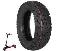 VOLOHAS 80/65-6 Pneu de route épais de 10" pour scooter électrique Zero10X/Dualtron/Kugoo M4/M4 Pro Roues de rechange épais avant et arrière (1 pneu extérieur)