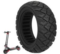 VOLOHAS 90/65-6.5 Pneu Plein pour Kukirin G4/Zero 11X/Dualtron Thunder/Kaabo Wolf Warrior/Macury Speedual Plus Trottinette Électrique, 11 Pouces Pneu Anti-Crevaison (Noir 1 Pièce)