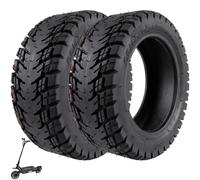 VOLOHAS 90/65-6.5 Pneu Tubeless Off-road pour 11 Pouces Gonflable - Kukirin G4/Zero 11X/Speedual Plus/Dualtron Ultra/Kaabo Trottinette Électrique - Sous Vide Épais Résistant à l'Usure (2 Pièces)