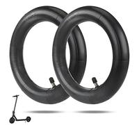 VOLOHAS Chambre à Air 10" 10×2 Tube Renforcé pour Xiaomi/soflow so6/ninebot max g30/ g30d/ g30d 2/F20D F25D F30D F40D Modification de Trottinettes électrique 10 Pouces (2 Pièces)