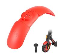 VOLOHAS Garde-Boue Avant pour Xiaomi M365/Pro/Pro2/1s/Mi3/Mi4 Pro Trottinette Electrique Conception Caoutchouc Souple, Élargi, Épaissi Pièce Accessoire de Rechange (Rouge)