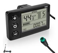 VOLOHAS Indicateur d'instrument de scooter électrique pour Smartgyro Speedway/Rockway/Crossover, écran LCD S866, clapet d'accélérateur à 5 broches, écran de tableau de bord de la carte mère pour