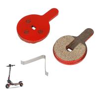 VOLOHAS Lot de 2 plaquettes de frein pour trottinette électrique Kukirin G2 Pro, Kukirin G2 Max, Dualtron Togo, Hitway H5 Urbanglide AllRoad - Frein à disque - Accessoire de rechange