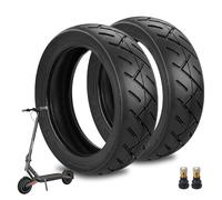 VOLOHAS Lot de 2 pneus de route épais de 250 x 64 pour scooter électrique Xiaomi 4ultra, Navee S65, Navee S65C - Remplacement des pneus avant et arrière épais