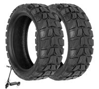 VOLOHAS Lot de 2 pneus tout-terrain 10 x 2,75-6,5" pour scooter électrique KuKirin G2 Master, Speedway5, Hitway H5, T4 Max - Pneus de rechange tout-terrain avant et arrière - Pneu élargi et épais