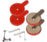 VOLOHAS Plaquettes de frein pour Kukirin G2 Pro, Kukirin G2 Max, Dualtron Togo, Hitway H5 Urbanglide AllRoad pour Électroroller à disque de frein Doublure Pad pour pièce de rechange de scooter à