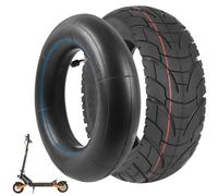 VOLOHAS Pneu de route 80/65-6 et chambre à air renforcée avec valve coudée à 90° pour scooter électrique Kukirin G2 MAX/G3 Pro, Joyor S5, Kaabo Wolf Warrior X/MANTIS 10 - Pneus pneumatiques de