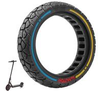 VOLOHAS Pneu plein 8,5 × 2,0 (230 × 50) en caoutchouc plein 8 2/1 x 2,0 50/75-6,1 Pneu E Scooter solide pour Xiaomi Pro 2/M365/M365 Pro/1S/MI 3/3 Lite/Essential Pneu de rechange complet pour scooter