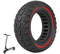 VOLOHAS Pneu plein 8,5 x 3 8,5 x 3 Pneu plein 8 1/2 x 3 Pneu solide pour KUKIRIN G2 Pro/Zero 9/Vsett 8/9/9+/Inokim Light 2/Kukuirin X1 Pneu de rechange anti-crevaison (rouge 1)