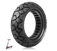 VOLOHAS Pneu solide 10 x 3 80/65-6 pour scooter électrique Kugoo M4/M4 Pro/Kukirin G2 Max, Joyor Y8-S, Nanrobot D6+, Kaabo Mantis Pneu de rechange haute élasticité (1 pièce)