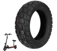 VOLOHAS Pneu tout-terrain 80/65-6 pour Kukirin G2 Max, Kukirin G3 Pro, Kugoo M4/M4 Pro, Zero10X, Dualtron Trottinette électrique 10 x 3 255 x 80 Roues avant et arrière épaissies (1 pièce)
