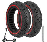 VOLOHAS Pneus Pleins pour Ninebot Max G30D II - 10 x 2,5 Pneus Solides pour Max G30/g30d/G30LP/G30LE/G30LE II/G30e - 60/70-6,5 - Taille: 10" (2 Pièces)