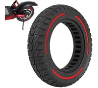 VOLOHAS Roues de Rechange, 10 x 2,5-6,1", en Caoutchouc Plein, pneus Solides pour Trottinette électrique Kugoo M4/M4 Pro, pneus Pleins, antidérapants et Anti-crevaison