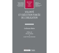 VOLONTE ET EXECUTION FORCEE DE L OBLIGATION (587)