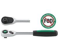 Volonté réversible à cliquet - 80 dents en acier avec verrouillage de sécurité Quick Release et manche bimatière - 1 pièce - 13111120