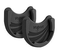 VOLPORT Lot de 2 Supports de téléphone de Voiture pour poignées et Supports Pliables Pops, Support de téléphone Portable en Silicone Noir pour Base de Prise Extensible avec adhésif adhésif Pops 3M