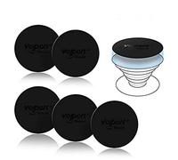 volport Plat plaques de métal de Remplacement de 6 pcs, adhésif Disque en métal épais et Solide pour Aimant de Support magnétique pour Support de téléphone Portable