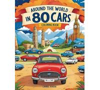 Volta ao Mundo em 80 Carros: Livro para Colorir