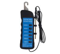 Voltage Tester,Non-Contact Voltage Tester ABS 1000-10000V,Electric Fence Tester Multi-Light Voltage Detection Pocket Clamp for Electric Fence Voltage Tester