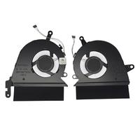 Voltaguru CPU+GPU fan set for HP Spectre x360 Convertible 15-DF (Core i7-8565U only), models L41482-001, L41483-001, L38106-001, L38107-001, ND75C23-18C1, N1, N1, N1, N1, N1, N1, N1, N1, N11, N. D75C2