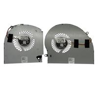 Voltaguru CPU + VGA FANS SET pour Dell Alienware 17 R4/17 R5 P31E P31E00, DC28000IHS0, MG75090V1-C080-S9A MG75090V1-C090-S9A DC2800IGS0 V613M, 0V613M M MG750 90V1-C060-S9A MG75090V1-C070-S9A 2FR98
