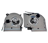VoltaGuru Ventilateur de Refroidissement CPU + GPU SET compatible pour Asus ROG Strix Hero II GL504GM, GL504GV, ROG SCAR II GL504GS, G515GW, NP: DFSCK221051820 FK7T, DFSCK22151810 FK7U,