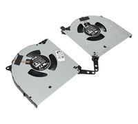 VoltaGuru Ventilateur de refroidissement CPU + GPU SET compatible pour Lenovo Legion 5 Pro-16ACH6H Type 82JQ; PN: DFSAL12E064860, DFSAL12E164860, BAPA0909R1HY003, BAPA0909R1HY004, 5H40S202727. 7 5H4.