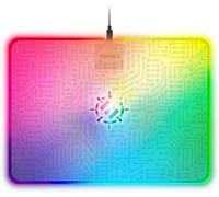 Voltaic 2 Gaming Mouse Pad-Rigid Mouse Pad,7 LED Colours and Brightness Control. The Large Size (35 x 25 cm) Provides a Smooth Surface for PC Gamers.