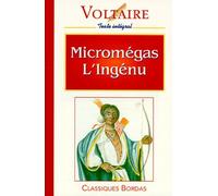 VOLTAIRE CB MICROMEGAS INGENU (Ancienne Edition)