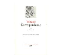 Voltaire – Correspondance – Janvier 1775–Juin 1777 – Gallimard, relié