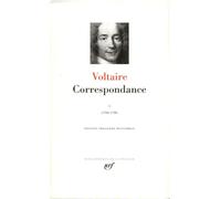 Voltaire : Correspondance, tome 1, Décembre 1704 - Décembre 1738