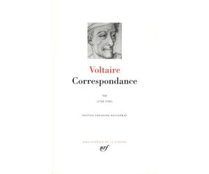 Voltaire : Correspondance, tome 7, Janvier 1763 - Mars 1765
