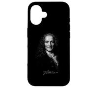 Voltaire Philosophe des Lumières Portrait Classique Coque pour iPhone 16