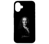Voltaire Philosophe des Lumières Portrait Classique Coque pour iPhone 16 Plus