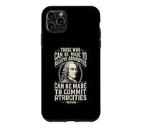 Voltaire Philosophe Français Coque pour iPhone 11 Pro Max