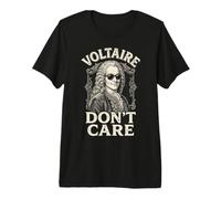 Voltaire Philosophe Français T-Shirt Haut de Gamme